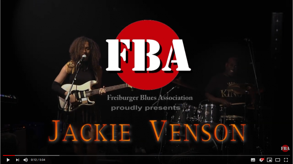 Witchcraft von Jackie Wenson live bei der Freiburger Blues Asociation im Gewolbekeller vom Gasthof Schiff
